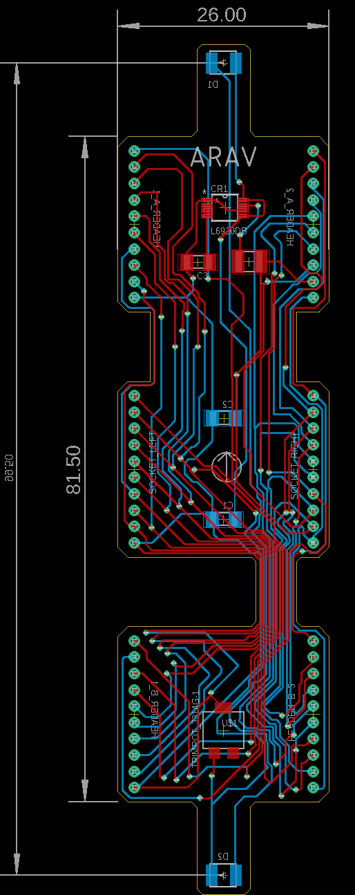 Expansion PCB layout V1